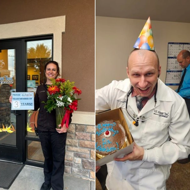 dr robinson and hygienist marchand