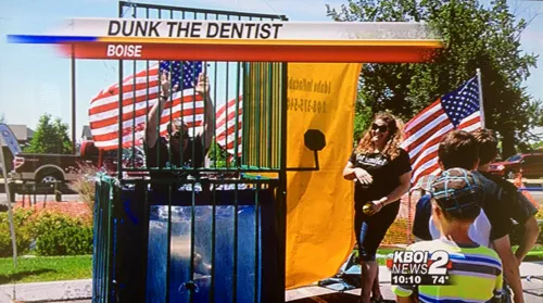 Dunk the Dentist - Boise Dentist 2014