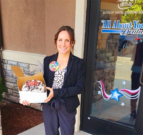 Happy Birthday to one of our fincancial coordinators, Chris