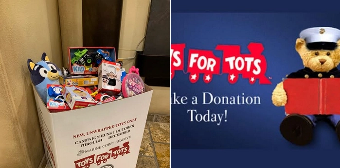 Toys For Tots box