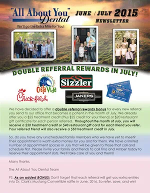 All About You Dental Newsletter