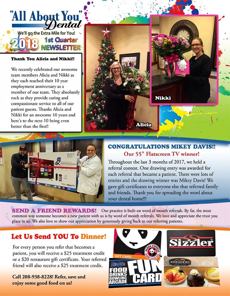 All About You Dental Newsletter