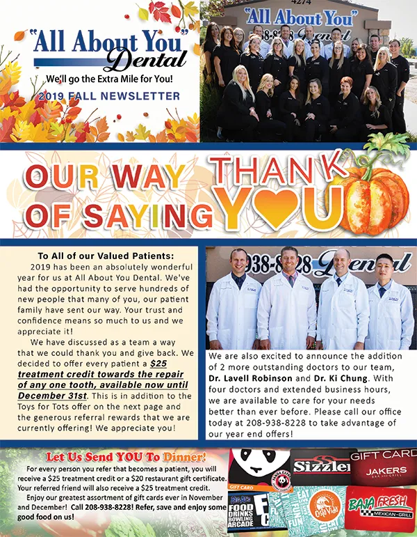 All About You Dental Newsletter