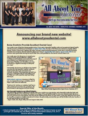 All About You Dental Newsletter