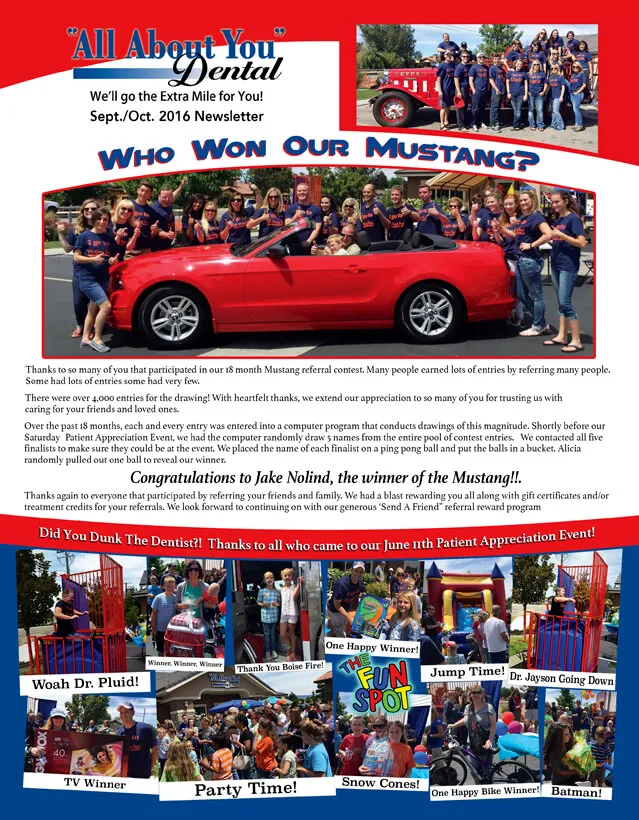 All About You Dental Newsletter