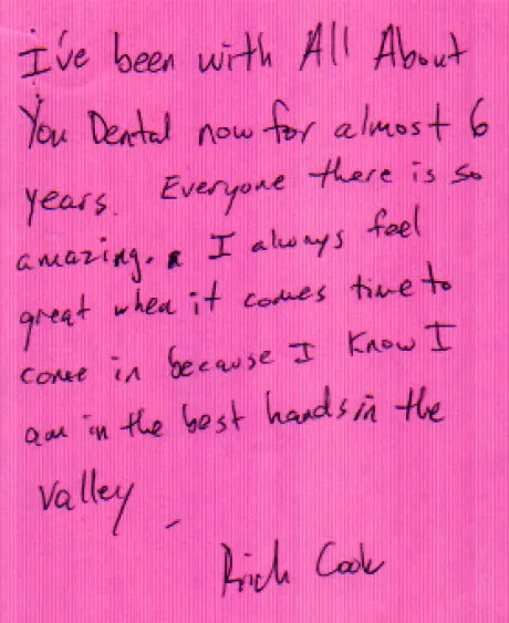 All About You Rave Reviews