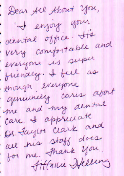 All About You Rave Reviews