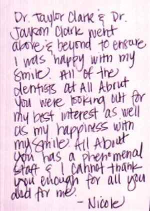 All About You Rave Reviews