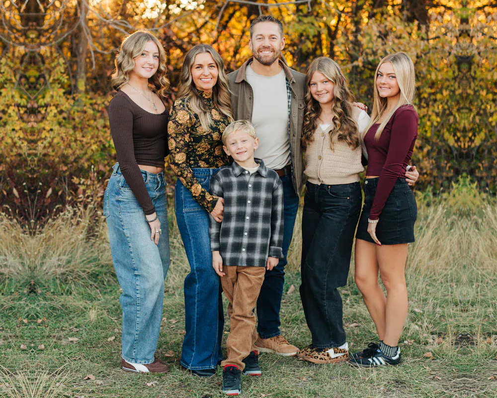 Dr. Jayson Clark with his family