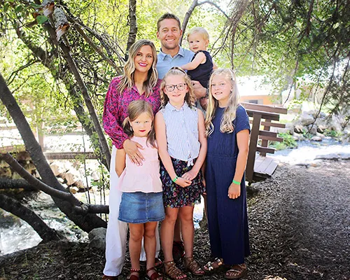 Dr. Jayson Clark with his family