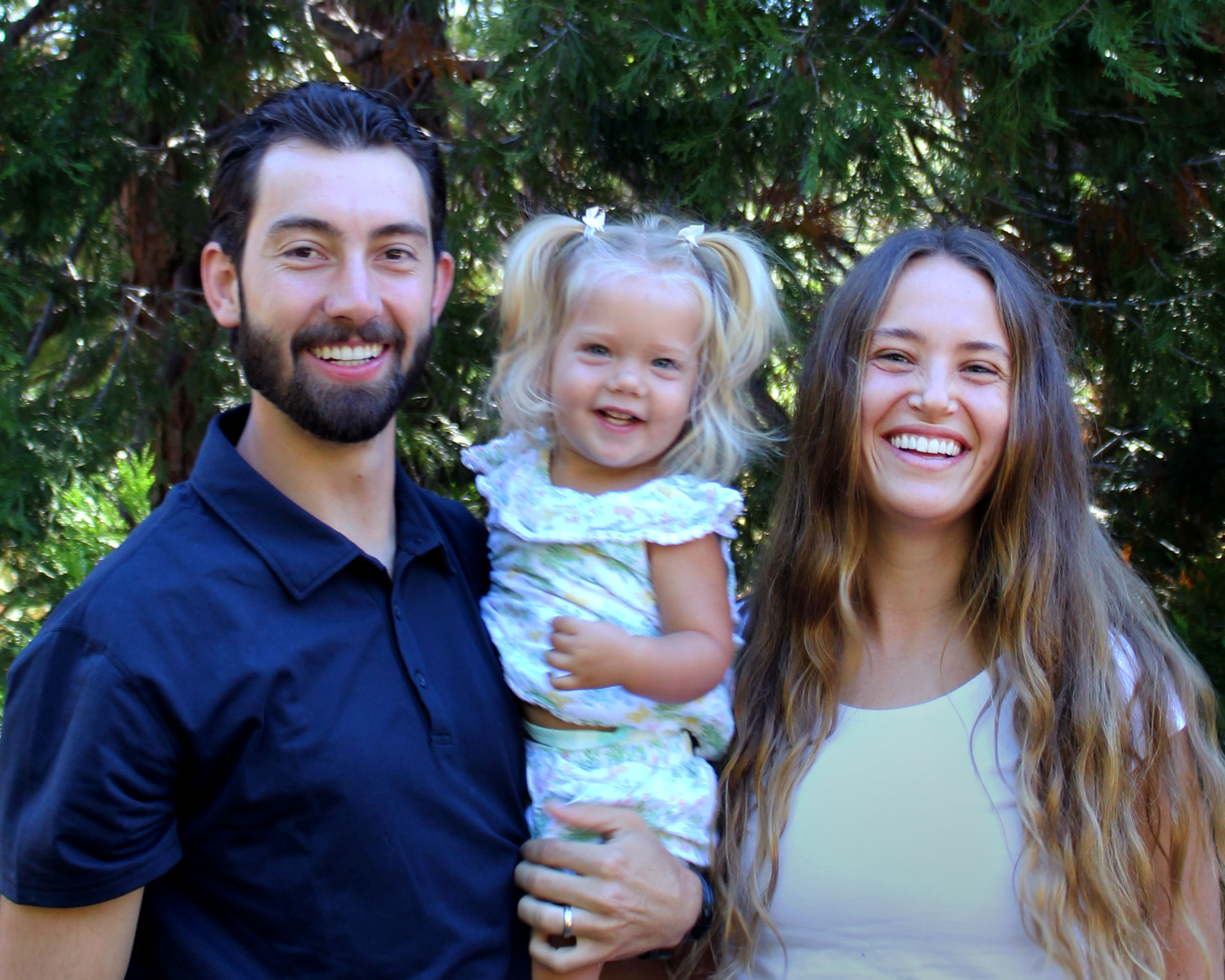Dr. Tylor Clark with his family